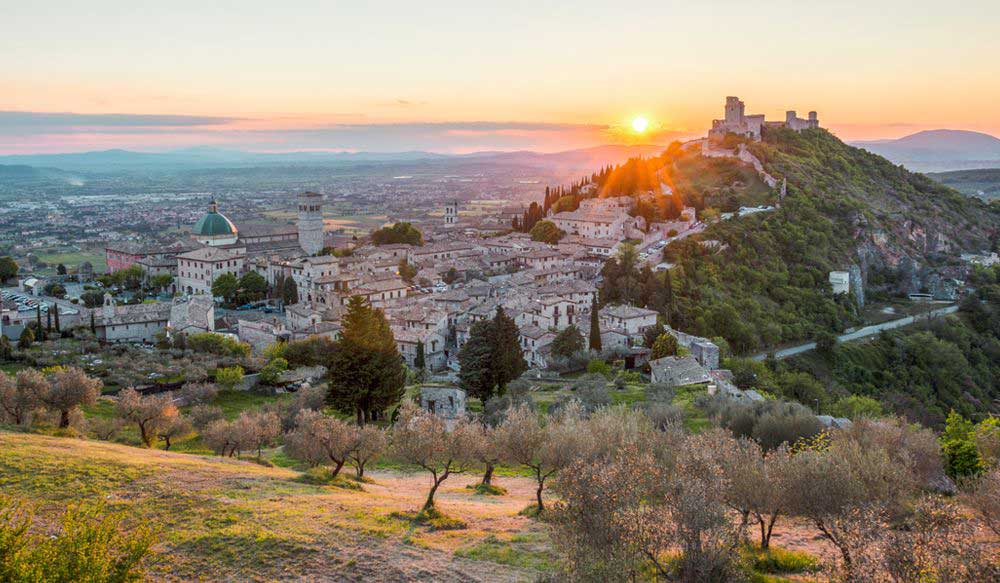 Assisi Ferienhaus in der Altstadt zu vermieten - Assisi Al Quattro Umbrien Italie