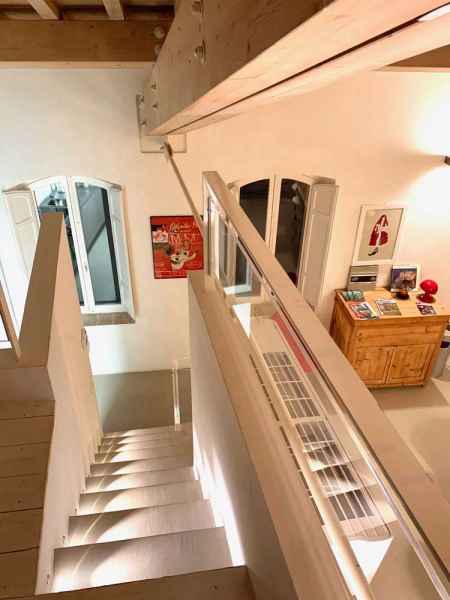 Holiday house in Assisi with queen size bedroom on the mezanine. Assisi al Quattro, Perugia, Umbria, Italy